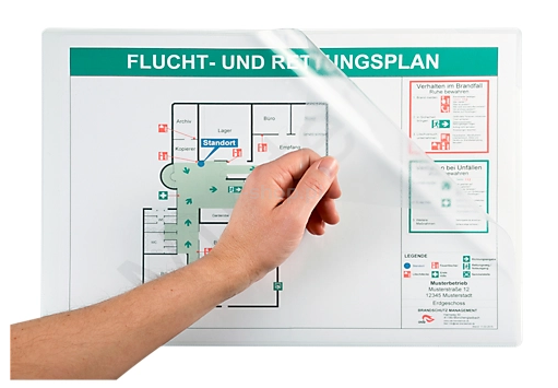 Kieszenie magnetyczne A4, 5 szt.