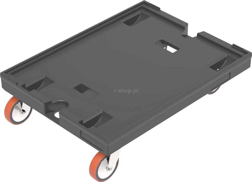 Platforma na kółkach do skrzynek 800 x 600 mm