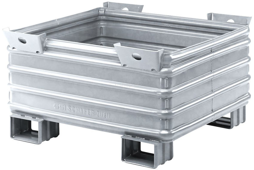 Skrzynia metalowa seria SG 2000 kg, ocynkowana