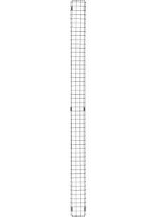 Panel siatkowy 150 x 2086 mm